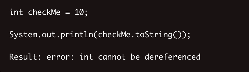 Solution: int cannot be dereferenced